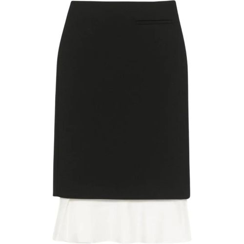 Black Pencil Midi Skirt - Größe 34 - Róhe - Modalova