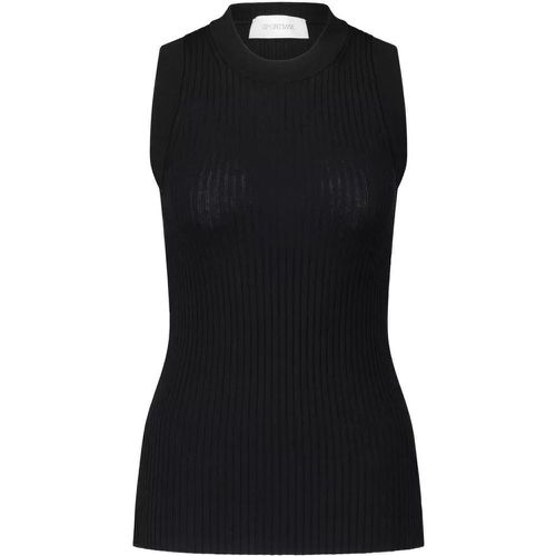 Top Toledo aus Rippstrick - Größe M - black - SPORTMAX - Modalova