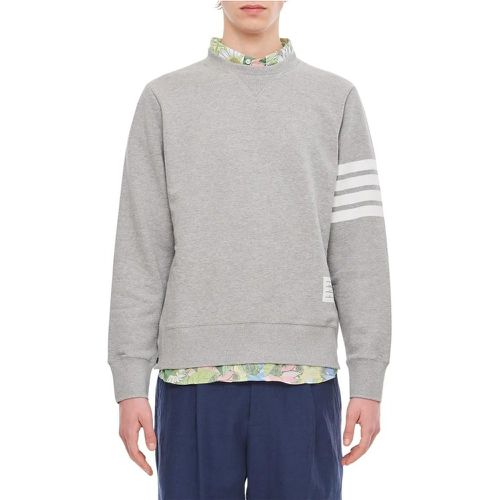 Classic Sweatshirt In Classic Loopback W/ Engineer - Größe 2 - Thom Browne - Modalova