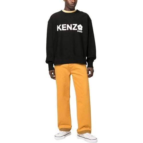 Cotton Logo Sweatshirt - Größe L - Kenzo - Modalova