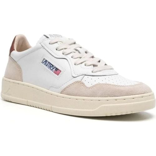 Low-Top Sneaker - baskets en cuir medalist a empiecements - Gr. 39 (EU) - in - für Damen - Autry International - Modalova