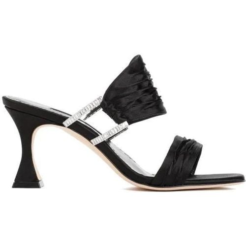 Sandalen - Black Satin Chinap Sandal - Gr. 36 (EU) - in - für Damen - Manolo Blahnik - Modalova