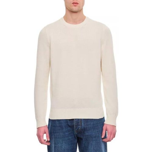 Crewneck Sweater - Größe 46 - white - Drumohr - Modalova