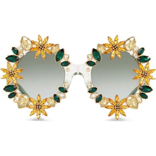 Sonnenbrille - Dolce & Gabbana Crystal Sunglasses - Gr. unisize - in - für Damen - Dolce&Gabbana - Modalova