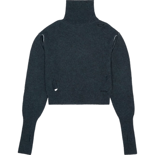 Rollkragenpullover mit Schlitzen - Größe XS - MM6 Maison Margiela - Modalova