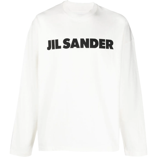 Longsleeve mit Logo-Print - Größe XL - Jil Sander - Modalova