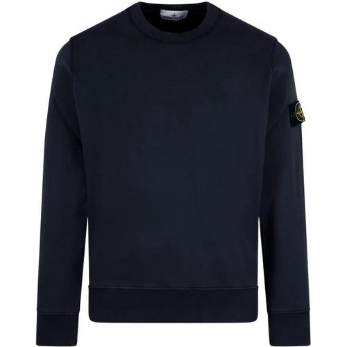 Logo Crewneck Sweatshirt - Größe S - blau - Stone Island - Modalova