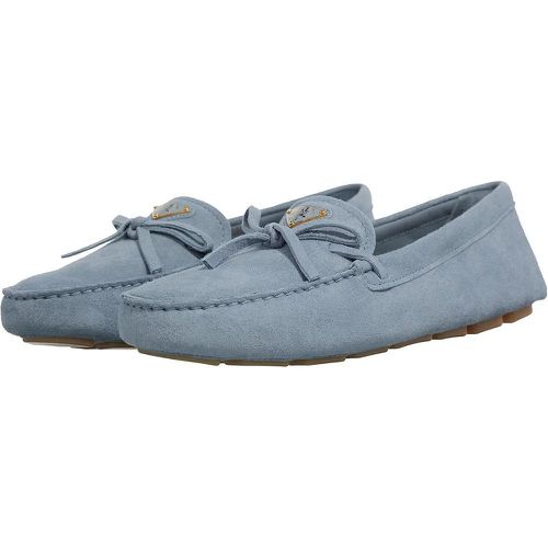 Loafer - Enamel Logo Suede Driving Shoes - Gr. 37 (EU) - in - für Damen - Prada - Modalova