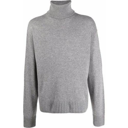 Basic Knit Turtleneck Sweater - Größe S - Off-White - Modalova