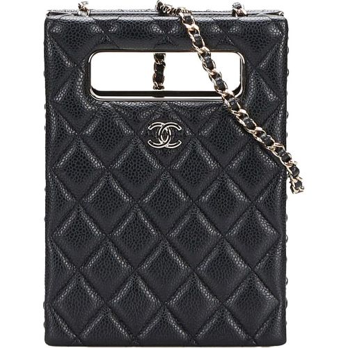 Hobo Bags - Mini Caviar Chain Around Cut Out Evening Bag - Gr. unisize - in - für Damen - Chanel - Modalova