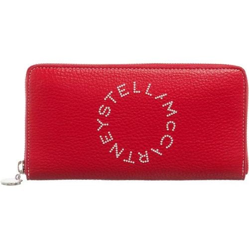 Portemonnaie - Logo Zip Wallet - Gr. unisize - in - für Damen - Stella Mccartney - Modalova