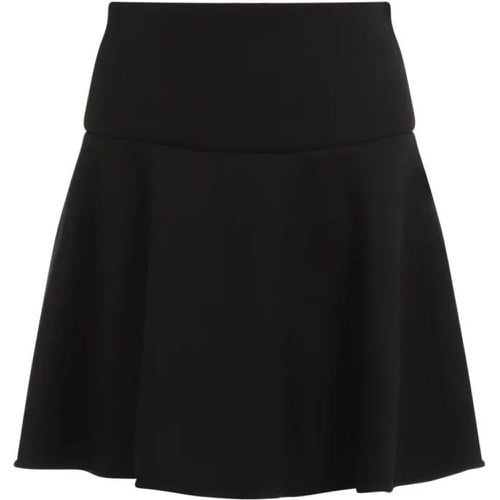 Black Viscose Skirt - Größe M - schwarz - Moncler - Modalova