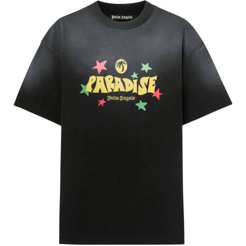 Paradise Print T-shirt - Größe L - Palm Angels - Modalova