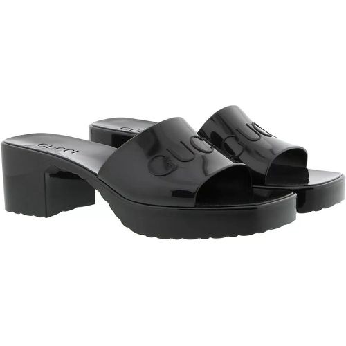 Sandalen & Sandaletten - Slide Sandal Rubber - Gr. 38 (EU) - in - für Damen - Gucci - Modalova