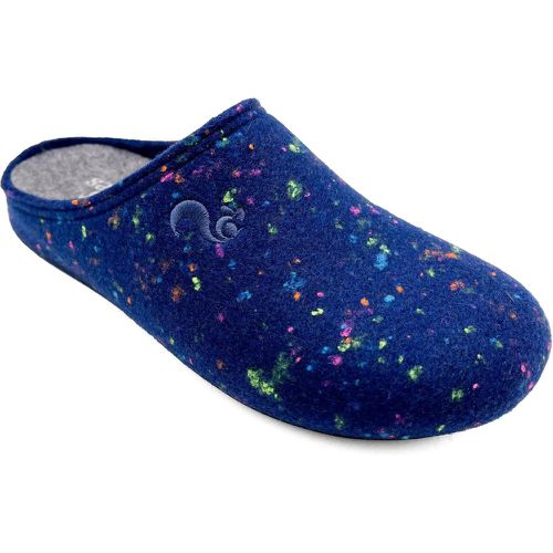 Sneakers - 1856 ® Recycled PET Slipper vegan LED navy ( - Gr. 39 (EU) - in - für Damen - thies - Modalova