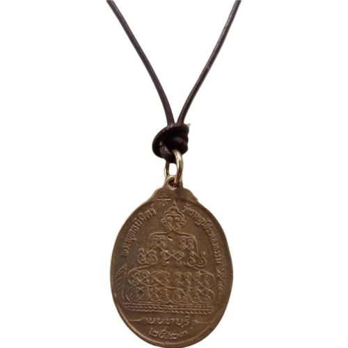 Halskette - Collier Charms Shanti m�daillon bronze Bouddha en - Gr. unisize - in Mehrfarbig - für Damen - CATHERINE MICHIELS - Modalova