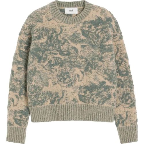 Pull a motif en jacquard - Größe XL - AMI Paris - Modalova