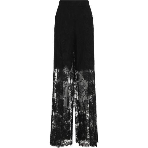 Polyester Pants - Größe 38 - schwarz - Ermanno Scervino - Modalova