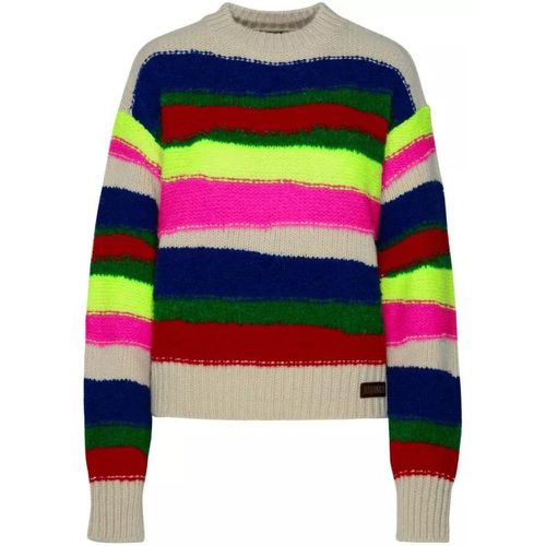 Multicolor Alpaca Blend Sweater - Größe M - multi - Dsquared2 - Modalova