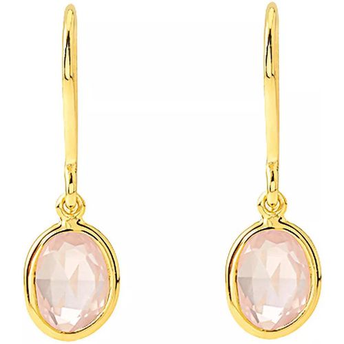 Ohrringe - Bahia Earrings with Rose Quartz - Gr. unisize - in - für Damen - Indygo - Modalova