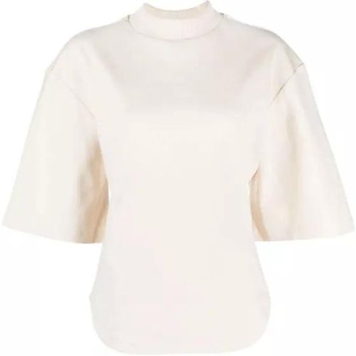 White Open-Back T-Shirt - Größe 38 - white - The Attico - Modalova
