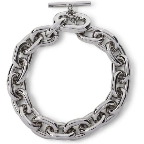 Halskette - Aluminum Xl Link Necklace - Gr. unisize - in Silber - für Damen - Paco Rabanne - Modalova