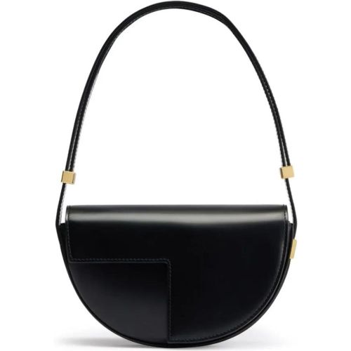 Hobo Bags - Black Calf Leather Bag - Gr. unisize - in - für Damen - Patou - Modalova