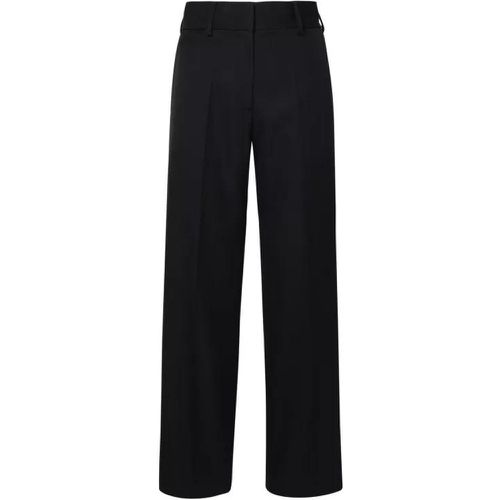 Black Wool Blend Pants - Größe 38 - black - Palm Angels - Modalova