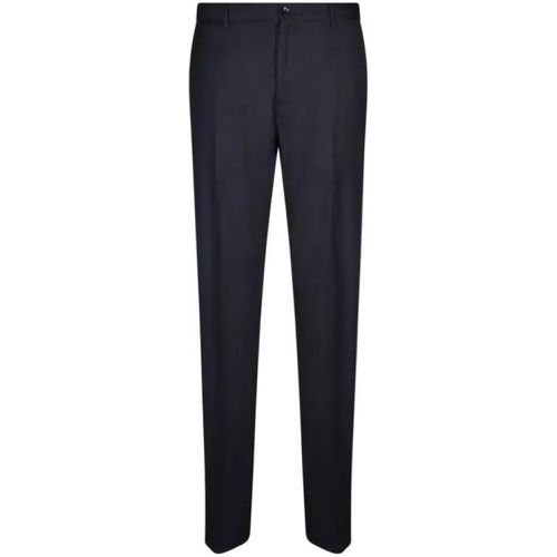 Slim Fit Trousers - Größe 46 - black - Incotex - Modalova