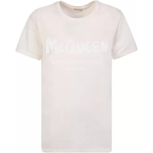 Pink Cotton T-Shirt - Größe 40 - alexander mcqueen - Modalova