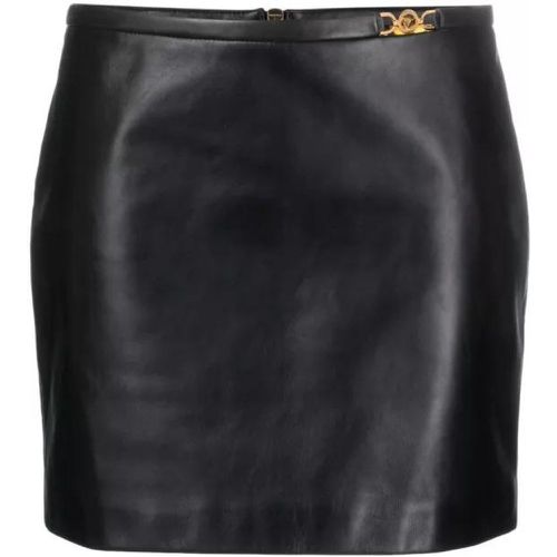 Black Medusa Mini Skirt - Größe 40 - black - Versace - Modalova