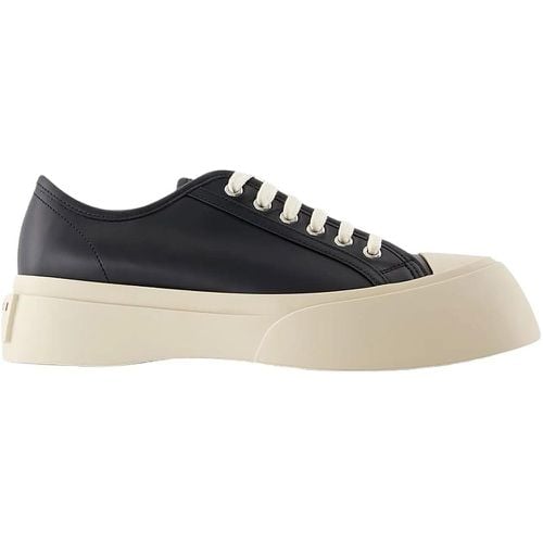 Low-Top Sneaker - Sneakers - Leather - Black - Gr. 39 (EU) - in - für Damen - Marni - Modalova