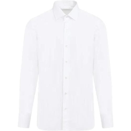 Optical White Popeline Shirt - Größe 40 - weiß - Tom Ford - Modalova