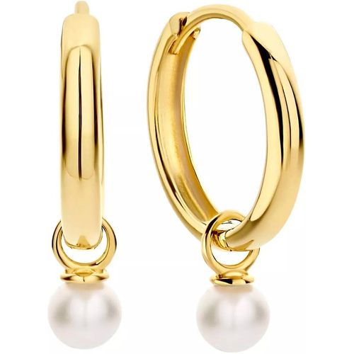 Ohrringe - Belleville Luna 14 karat hoop earrings with freshw - Gr. unisize - in - für Damen - Isabel Bernard - Modalova