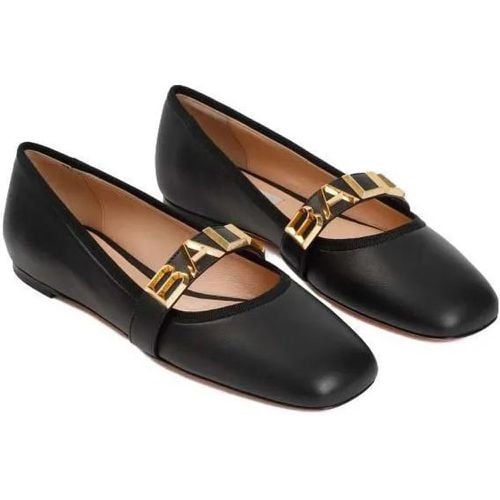 Loafers & Ballerinas - Balby Black Nappa Lamb Leather Ballerinas - Gr. 40 (EU) - in - für Damen - Bally - Modalova