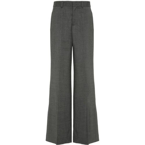 Grey Wide Leg Trousers - Größe L - P.A.R.O.S.H. - Modalova