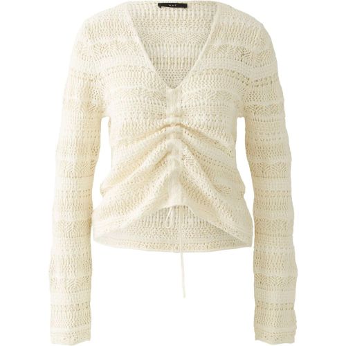 Oui - Pullover - Größe 40 - weiß - Oui - Modalova