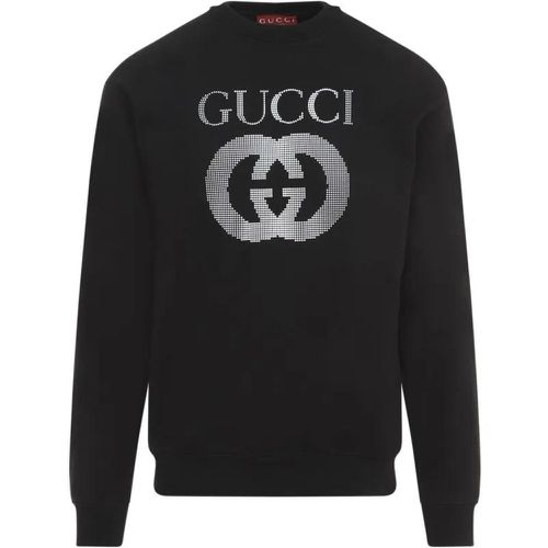 C/Neck Sweatshirt - Größe L - schwarz - Gucci - Modalova