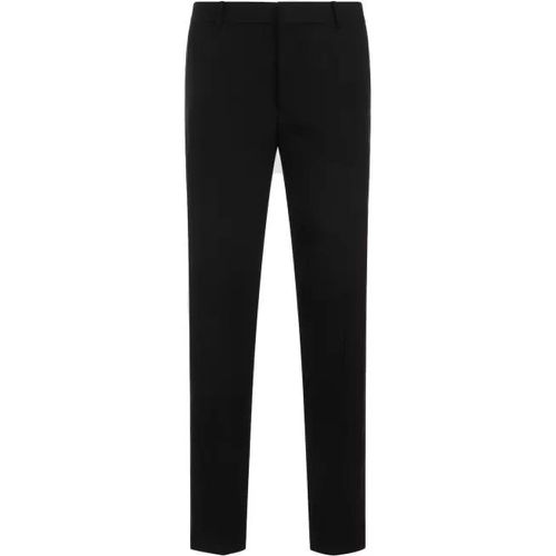 Black Wool Cigarette Pants - Größe 50 - alexander mcqueen - Modalova