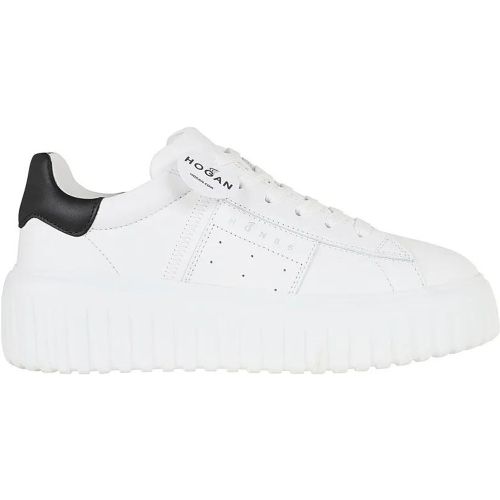 Low-Top Sneaker - H-Stripes Smooth Leather Sneakers - Gr. 38,5 (EU) - in - für Damen - Hogan - Modalova