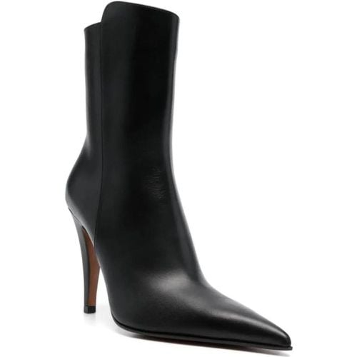 Stiefel & Boots - 100Mm Birdee Ankle Boots Black - Gr. 37 (EU) - in - für Damen - alexander mcqueen - Modalova