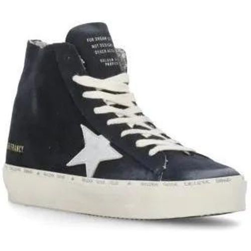 Low-Top Sneaker - Blue Suede Leather High Top Sneakers - Gr. 37 (EU) - in - für Damen - Golden Goose - Modalova