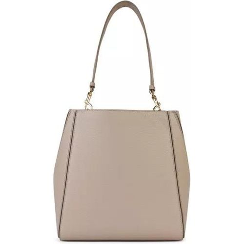 Beuteltasche - Mcgraw' Bucket Bag In Nude Leather - Gr. unisize - in - für Damen - TORY BURCH - Modalova