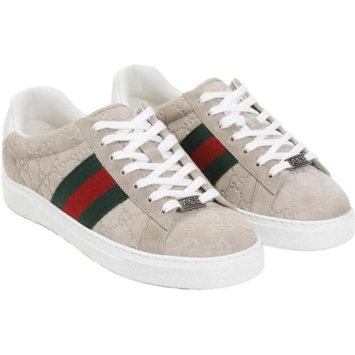 Sneakers - Ace Leather Sneakers - Gr. 8 - in - für Damen - Gucci - Modalova