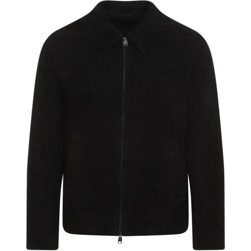 Shirt Collar Blouson - Größe 52 - schwarz - Brioni - Modalova