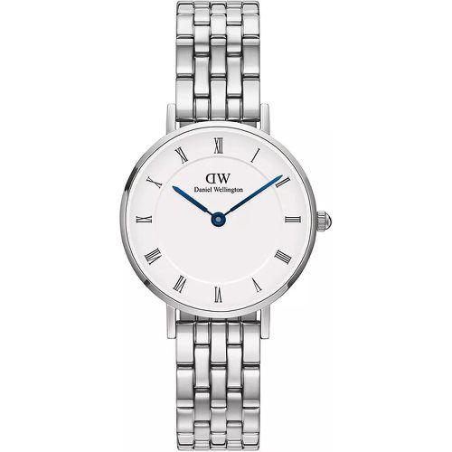 Uhr - Watch DW PETITE Roman Numerals 28 5-LINK S White - Gr. unisize - in Silber - für Damen - Daniel Wellington - Modalova