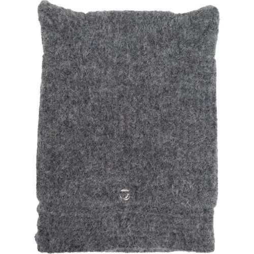 Caps & Mützen - Dark grey stretch wool blend balaclava - Gr. ONE SIZE - in - für Damen - Coperni - Modalova