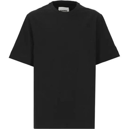 Cotton T-Shirt - Größe L - black - Jil Sander - Modalova