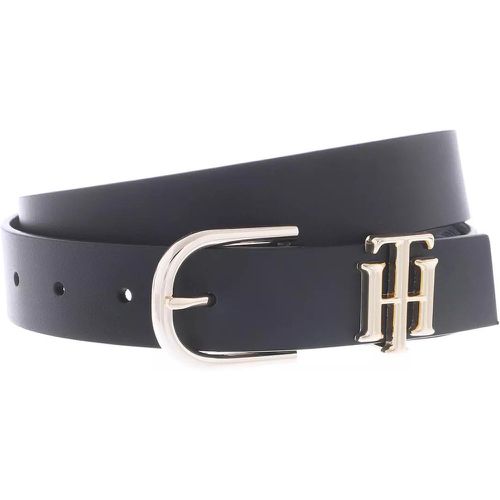 Gürtel - TH Lux Logo Belt Leather - Gr. 80 - in - für Damen - Tommy Hilfiger - Modalova