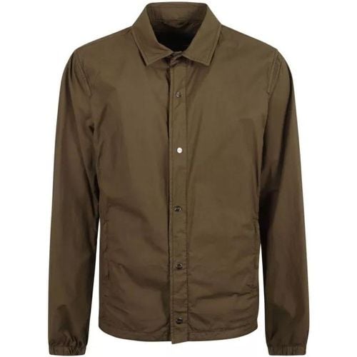 Dark Cotton Blend Shirts - Größe 48 - Herno - Modalova